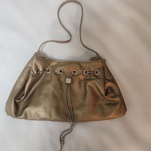 Steve Madden Gold Mini Clutch